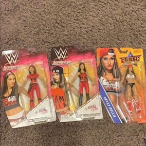 WWESuperstars Nikki&Brie & Nikki Bella SummerSlam